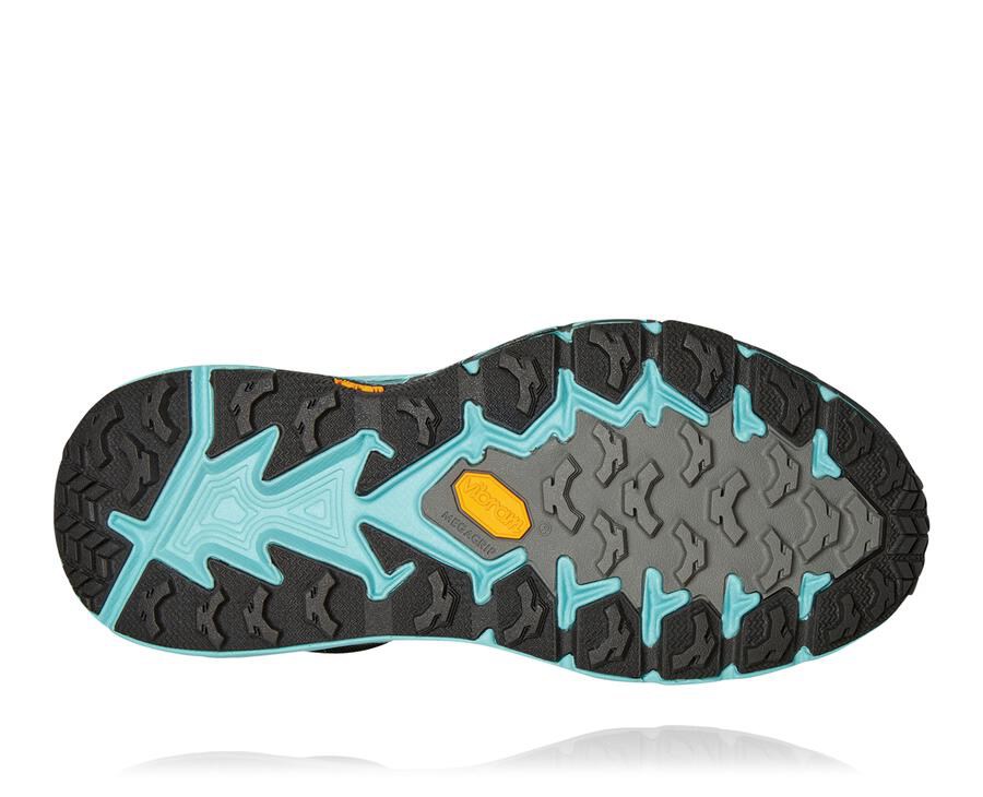 Hoka One One Speedgoat Mid Gore-Tex 2 Trailskor Dam - Blå - XDCBF-4923